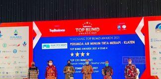 Raih Penghargaan TOP Pembina BUMD 2021, Sri Mulyani: Ini Kami Dedikasikan untuk Seluruh Masyarakat Klaten
