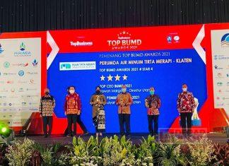 Raih Penghargaan TOP Pembina BUMD 2021, Sri Mulyani: Ini Kami Dedikasikan untuk Seluruh Masyarakat Klaten