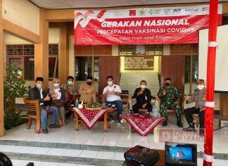 Relawan Projo Gelar Vaksinasi, Bagus Selo: Antusias Masyarakat Sangat Tinggi untuk Mendaftar