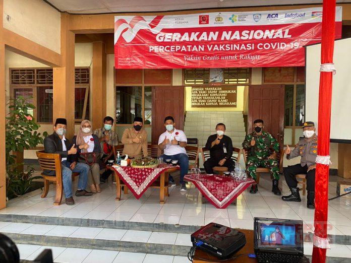 Relawan Projo Gelar Vaksinasi, Bagus Selo Antusias Masyarakat Sangat Tinggi untuk Mendaftar