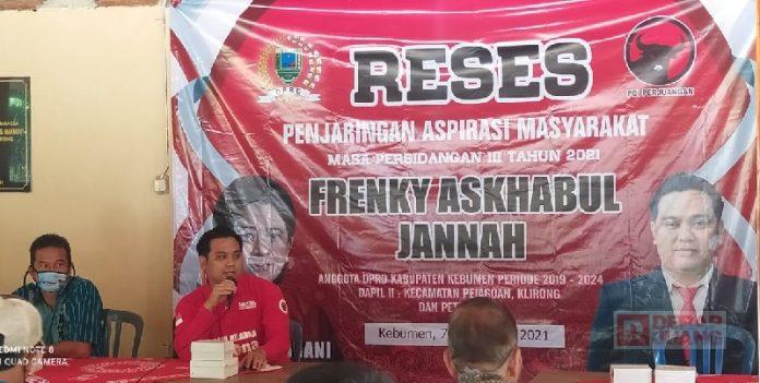 Reses, Frenky A Jannah Prioritaskan Pokir (2)