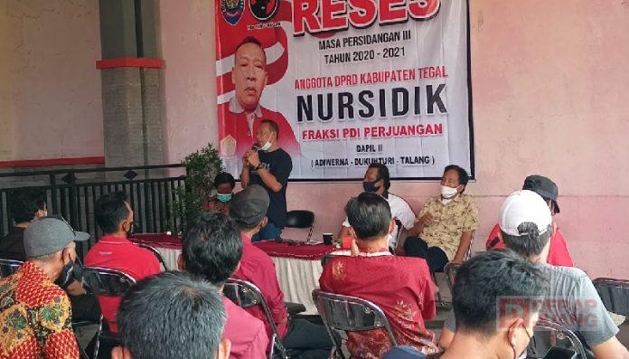 Reses, Nursidik Tangkap Aspirai Kelangkaan Gas Melon