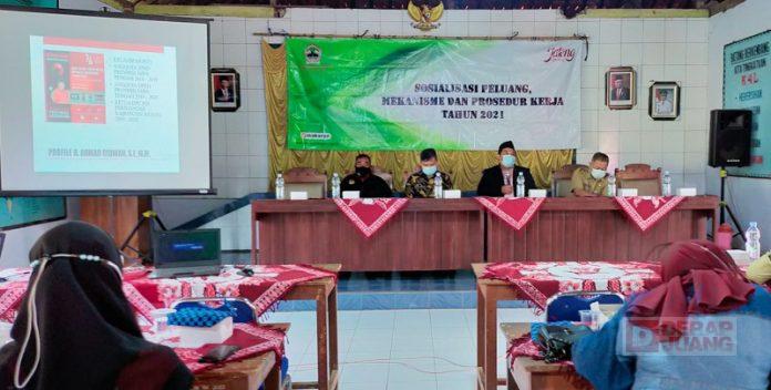 Ridwan dan Disnakertrans Jateng Gelar Sosialisasi Peluang, Mekanisme, dan Prosedur Kerja