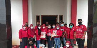 Salurkan Bantuan Mbak Puan, Kader Pati Gelorakan Semangat Gotong Royong