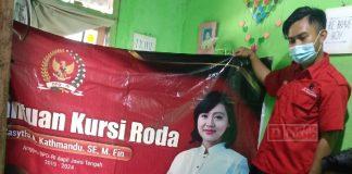 Bantuan Kursi Roda, Uluran Kebaikan Mbak Casytha untuk Penyandang Disabilitas