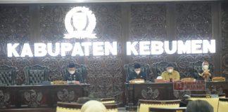 Sarimun Pimpin Rapat Paripurna Pemberhentian Unsur Pimpinan DPRD Kebumen