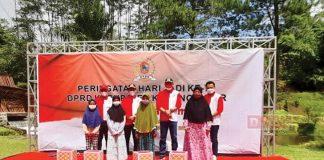 Semarakkan Hari Jadi ke-70, DPRD Karanganyar Tanam Pohon dan Bagi Sembako