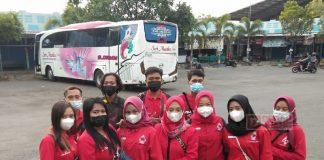 Sinergi Korps KJ Pati Bagikan Hand Sanitizer