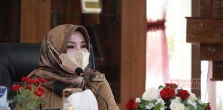 Sri Mulyani: Capaian Vaksinasi Dosis Pertama di Klaten Telah Mencapai 44,53%