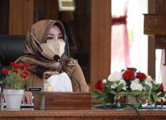 Sri Mulyani: Capaian Vaksinasi Dosis Pertama di Klaten Telah Mencapai 44,53%