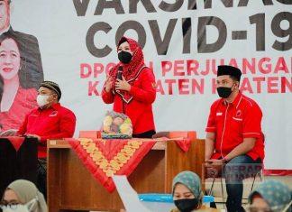 Sri Mulyani: Kader Partai Terus Mendukung Pemerintah Dalam Percepatan Vaksinasi
