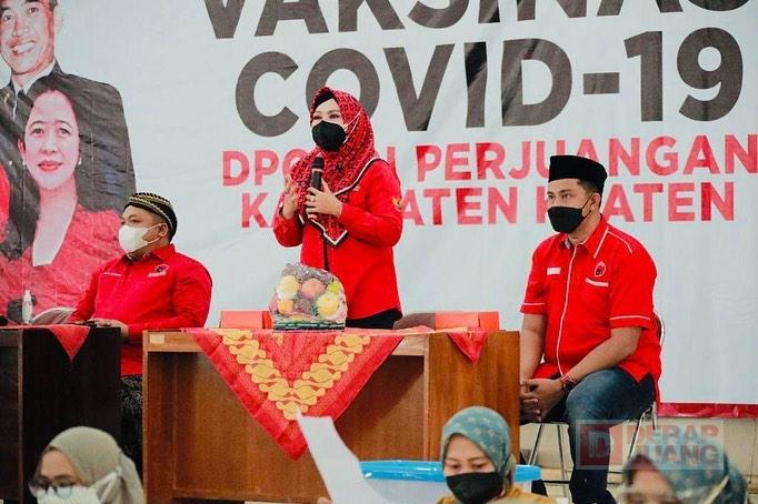 Sri Mulyani Kader Partai Terus Mendukung Pemerintah Dalam Percepatan Vaksinasi