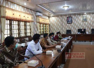 Terima Audiensi LPM, Slamet Harapkan Manfaat Nyata Bagi Putra Daerah