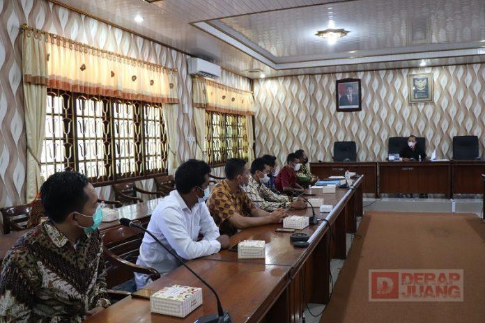 Terima Audiensi LPM, Slamet Harapkan Manfaat Nyata Bagi Putra Daerah