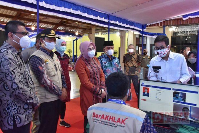 Tinjau Lokasi SKD, Sri Sumarni Tekankan Kemampuan Diri Sendiri