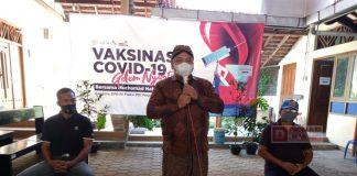 Tinjau Vaksinasi di Gereja, Gus Nabil: Demi Terciptanya Herd Imunity