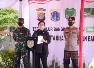 Tinjau Vaksinasi di Jakbar, Puan: Jangan Ada Warga yang Tertinggal