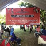 Vaksinasi, DPC Partai Pati Hadir di Tengah Masyarakat Dadirejo