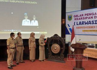 Wakil Bupati Kebumen Canangkan Gerakan Nasional Sadar Tertib Arsip