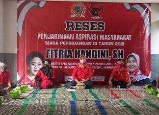 Warga Sruweng Apresiasi Pro Aktif Fitria Handini