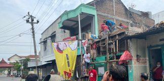 Wujud Gotong Royong Kader PDI Perjuangan Sondakan