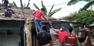 Wujud Solidaritas Kader Ranting PDI Perjuangan Baluwarti