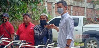 Adisatrya Serahkan Bantuan Cultivator dan Resmikan Pembangunan Jalan