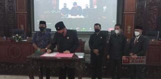 Bagus Selo Sikapi Pengajuan Nota Keuangan RAPBD Tahun 2022