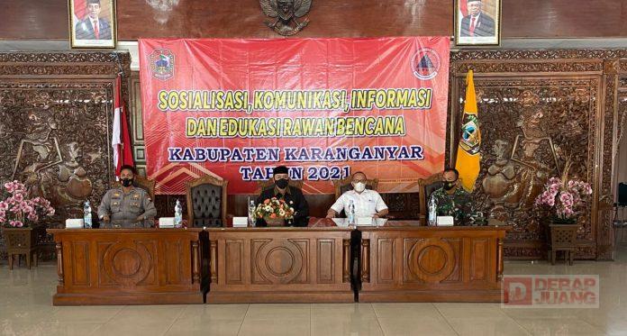 Bagus Selo Sosialisasikan Mitigasi Bencana di Karanganyar