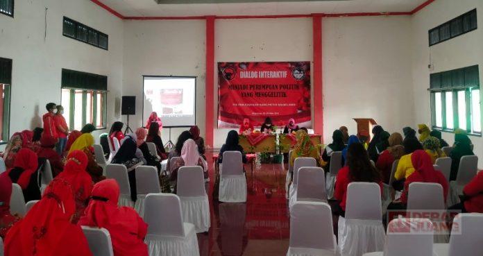 DPC Kabupaten Magelang Gelar Dialog Interaktif Pentingnya Peran Perempuan Dalam Politik