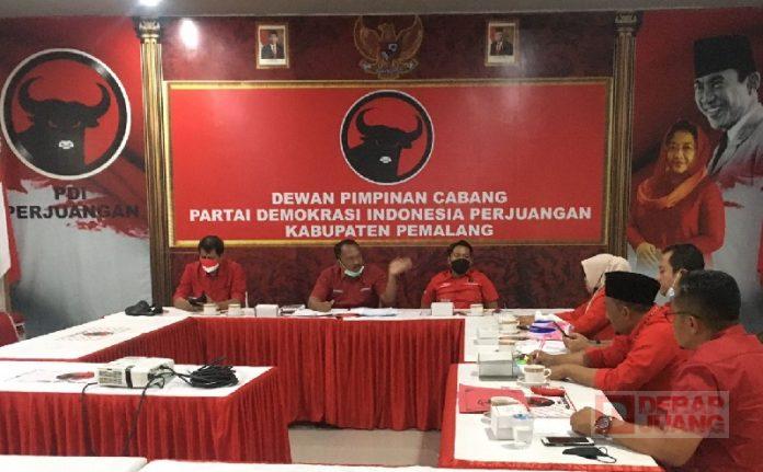 DPC PDI Perjuangan Pemalang Gelar Rapat Finalisasi KomandanTe