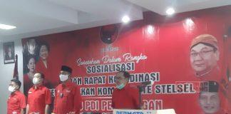 DPC PDI Perjuangan Tegal Gelar Sosialisasi Kebijakan KomandanTe Stelsel