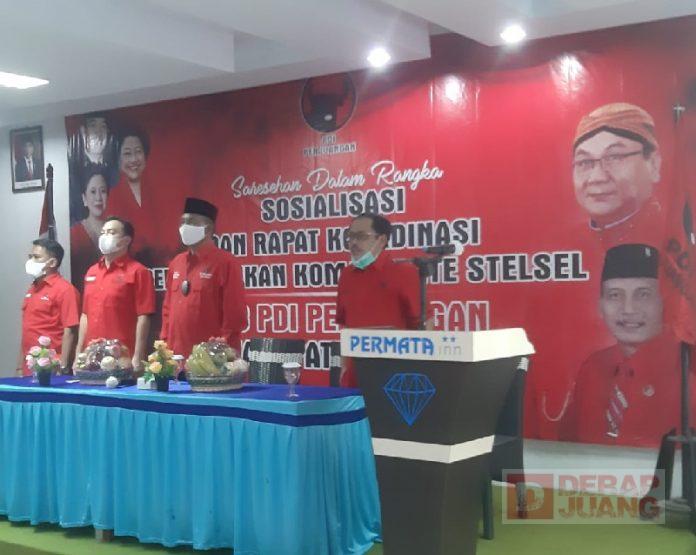 DPC PDI Perjuangan Tegal Gelar Sosialisasi Kebijakan KomandanTe Stelsel