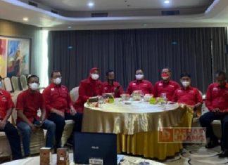 Fraksi PDI Perjuangan Kebumen Tetap Ikuti Webinar di Tengah Jalankan Tugas
