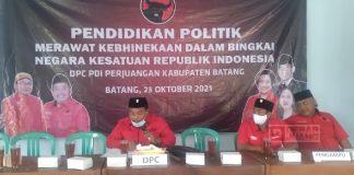 Gelar Pendidikan Politik, DPC PDI Perjuangan Batang Bekali Kader Patriotisme Bung Karno