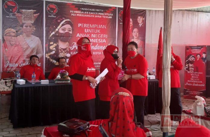 Gelar Pendidikan Politik Perempuan, dr. Messy Contohkan Ibu Mega dan Mbak Puan