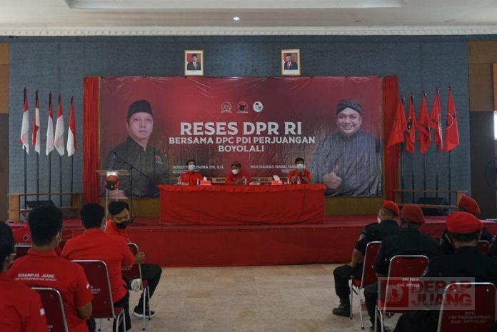 Gelar Reses, Gus Nabil Tekankan Pentingnya Vaksinasi Dan Penerapan Protokol Kesehatan Di Kabupaten Boyolali