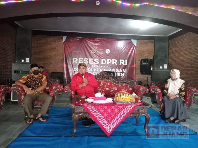Gelar Reses di Kabupaten Klaten, Gus Nabil Siap Perjuangkan Aspirasi Masyarakat