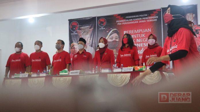 Geliat Penuh Antusiasme, DPC Partai Demak Sambut PUAN Indonesia