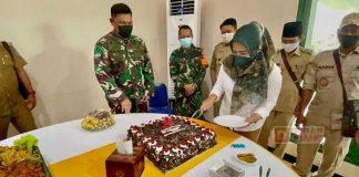HUT TNI, Dewi Aryani Beri Surprise ke Kodim 0712/Tegal