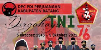 HUT TNI ke-76, Ridwan: Tetap Jadi Garda Terdepan