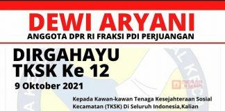 HUT ke-12 TKSK, DeAr: Kalian adalah Petarung, Memiliki Jiwa Sosial Tanpa Batas