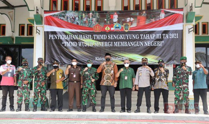 Hamenang Apresiasi Terlaksananya Program TMMD Sengkuyung Tahap III