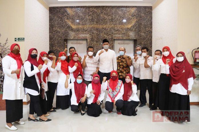 Hamenang Terima Audiensi Keluh Kesah Guru Honorer di Kabupaten Klaten