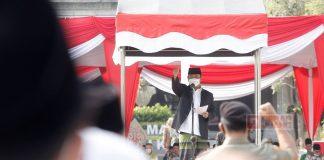 Hendi Pimpin Upacara Hari Santri di Kota Semarang