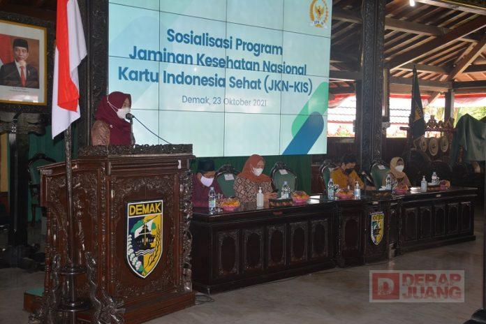 JKN-KIS Diharapkan Bupati Demak Dapat Angkat Pemertaan Kesejahteraan
