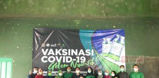 Kader Komunitas Juang Klaten Jadi Relawan Tenaga Kesehatan Vaksinasi Covid-19