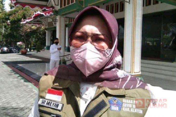 Kasus Covid-19 di Klaten Semakin Landai, Sri Mulyani Klaten Layak Turun PPKM Level 1