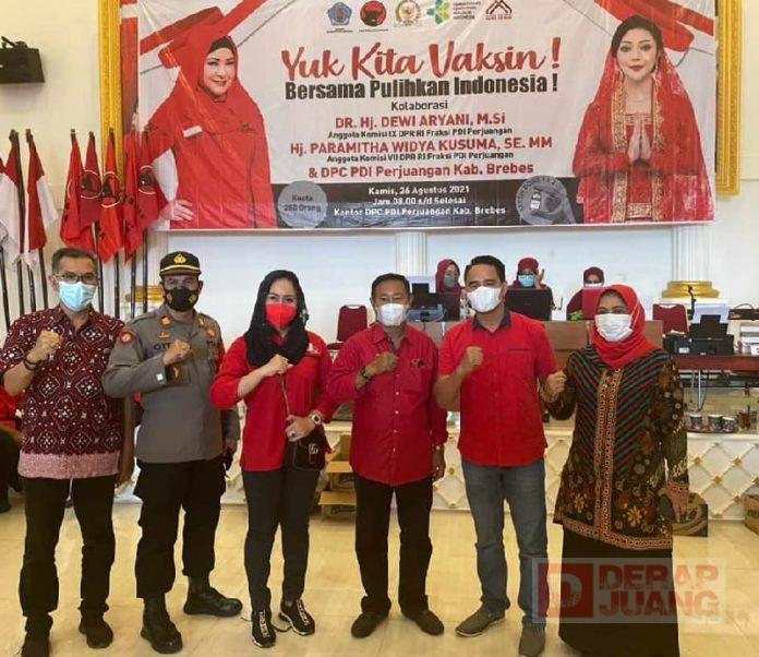 Kembali Laksanakan Vaksinasi, PDI Perjuangan Brebes Tekadkan Heard Immuniy (3) (1)