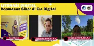 Gandeng Kominfo, Dede Indra Permana Gelar Webinar Keamanan Siber di Era Digital